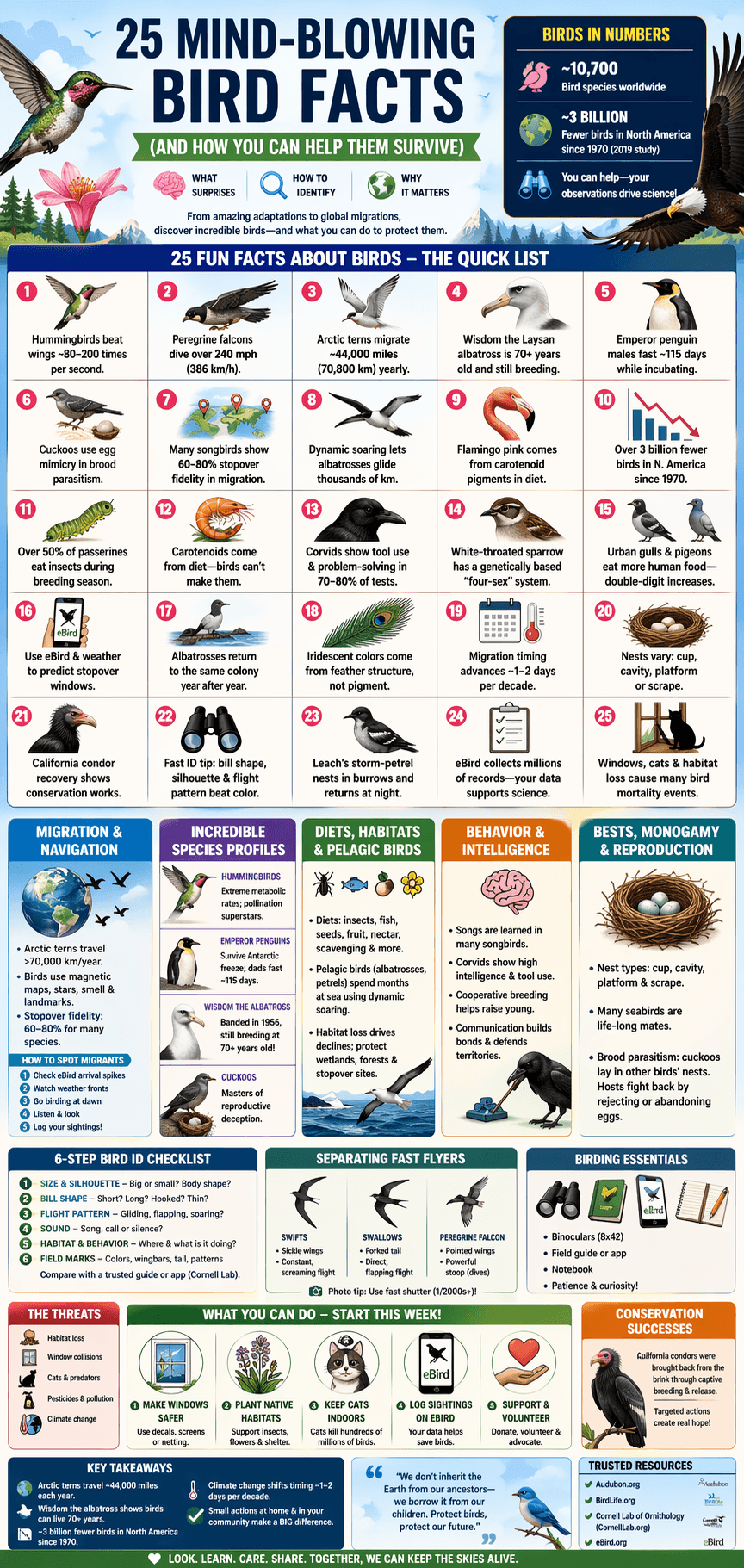 fun facts about birds