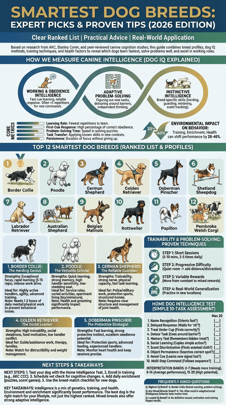 smartest dog breeds