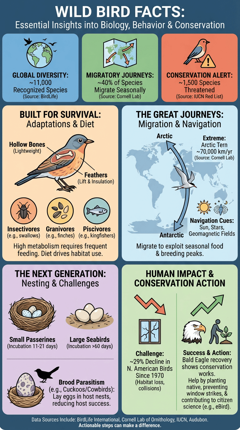 wild bird facts