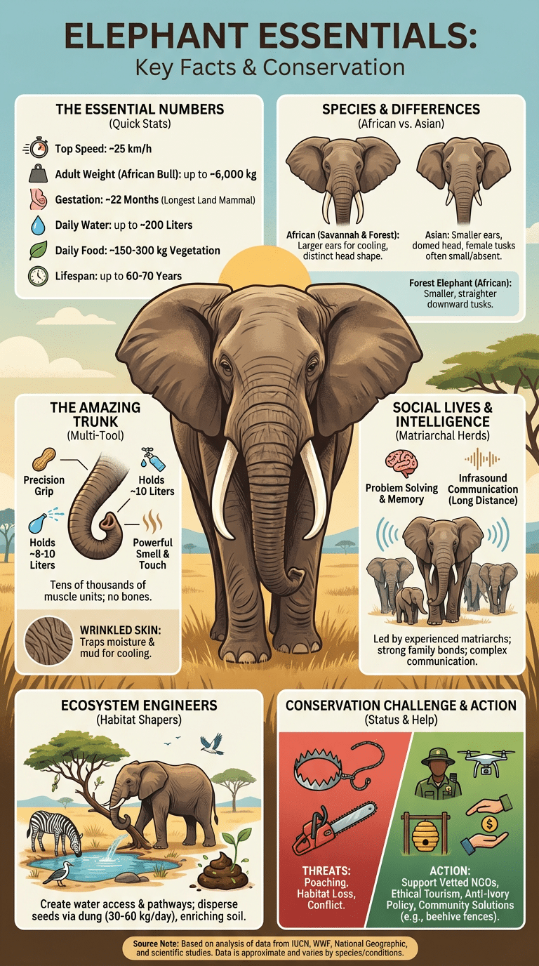 Fun Facts About Elephants
