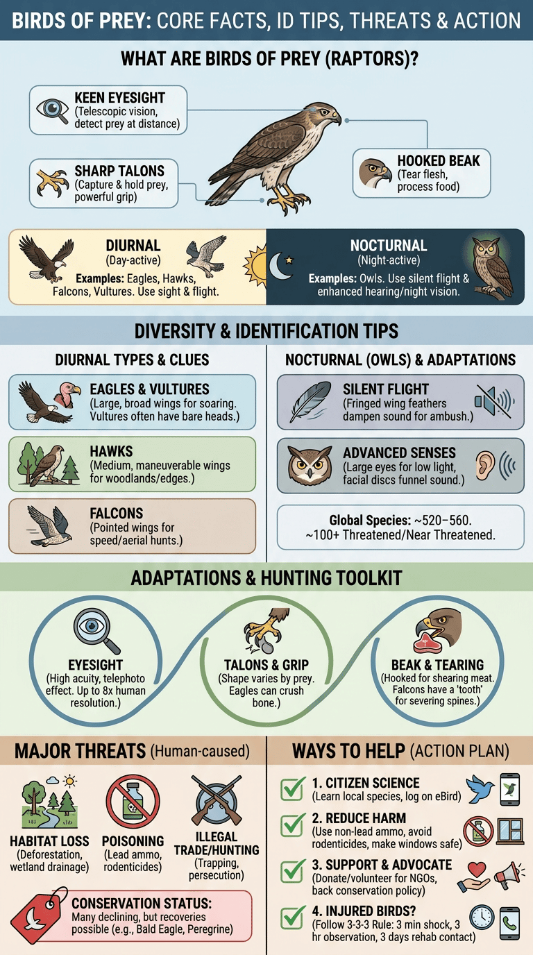 Birds of Prey Facts