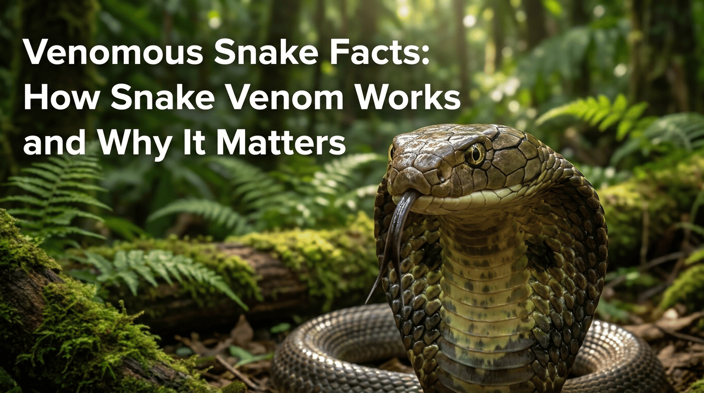 Venomous Snake Facts: How Snake Venom Works and Why It Matters featured image