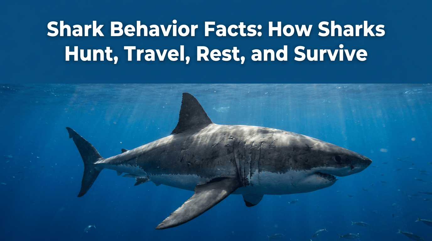 Shark Behavior Facts: How Sharks Hunt, Travel, Rest, and Survive featured image