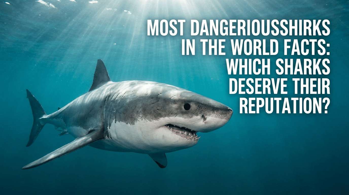 Most Dangerous Sharks in the World: Which Sharks Deserve Their Reputation? featured image