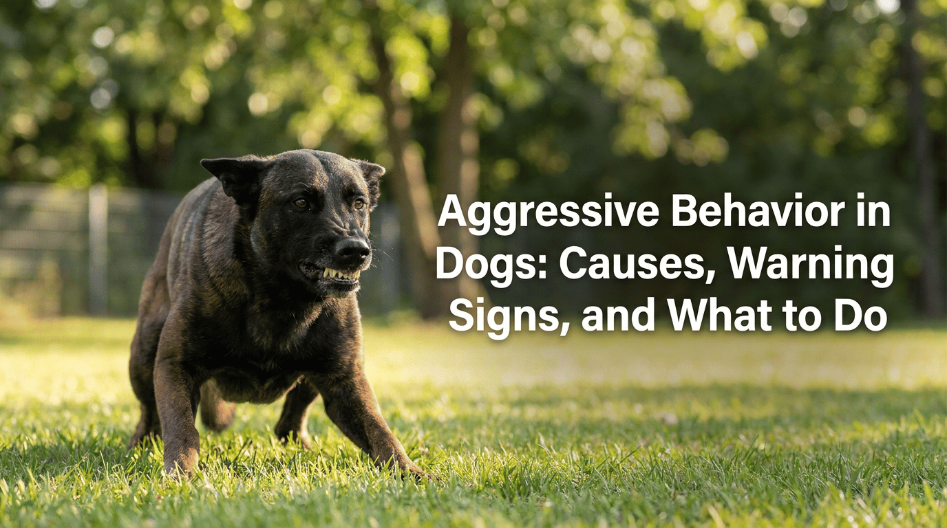 Aggressive Behavior in Dogs: Causes, Warning Signs, and What to Do featured image