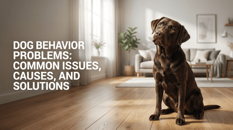 Dog Behavior Problems: Common Issues, Causes, and Solutions