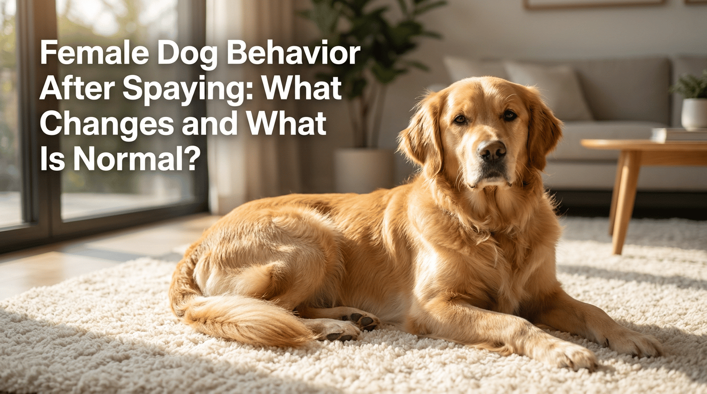 Female Dog Behavior After Spaying: What Changes and What Is Normal? featured image