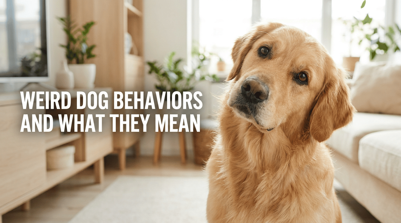 Weird Dog Behaviors and What They Mean featured image