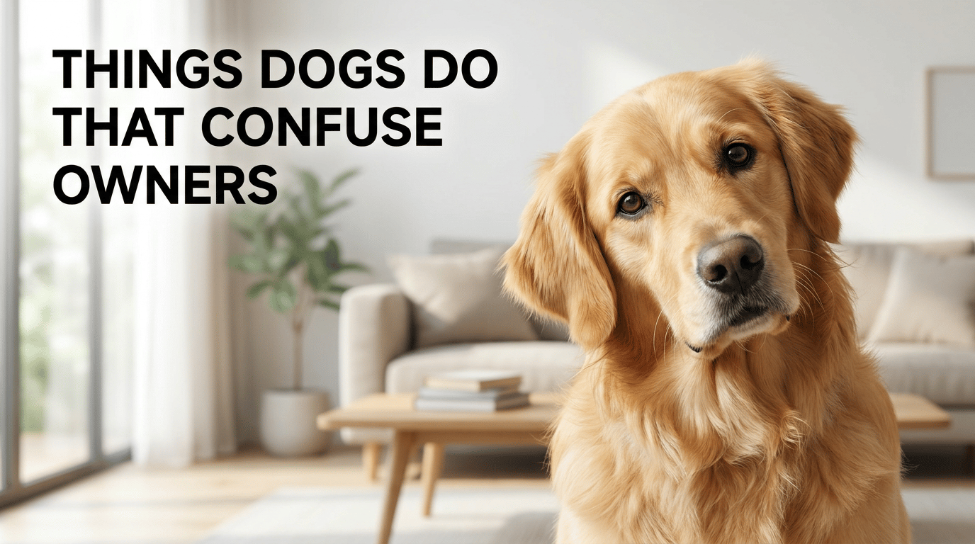 Things Dogs Do That Confuse Owners featured image