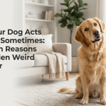 Why Your Dog Acts Strange Sometimes: Common Reasons for Sudden Weird Behavior featured image