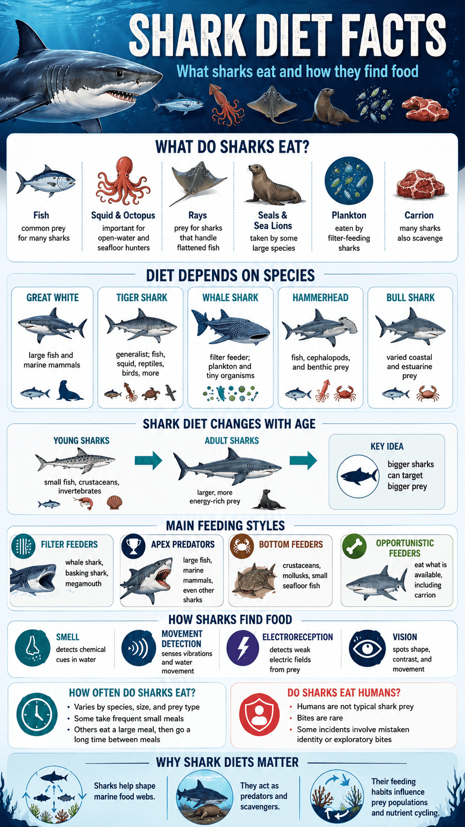 Shark Diet Facts