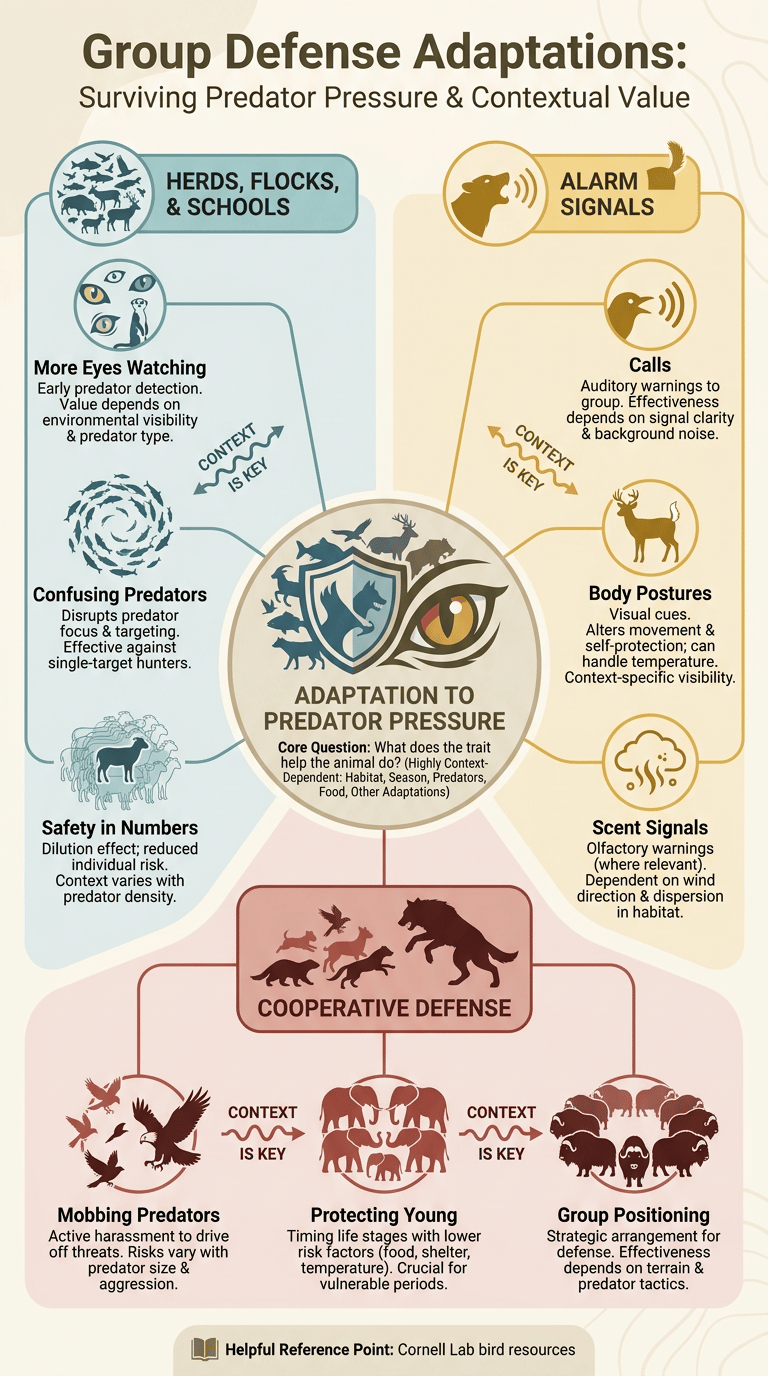 Animal Defense Mechanisms infographic