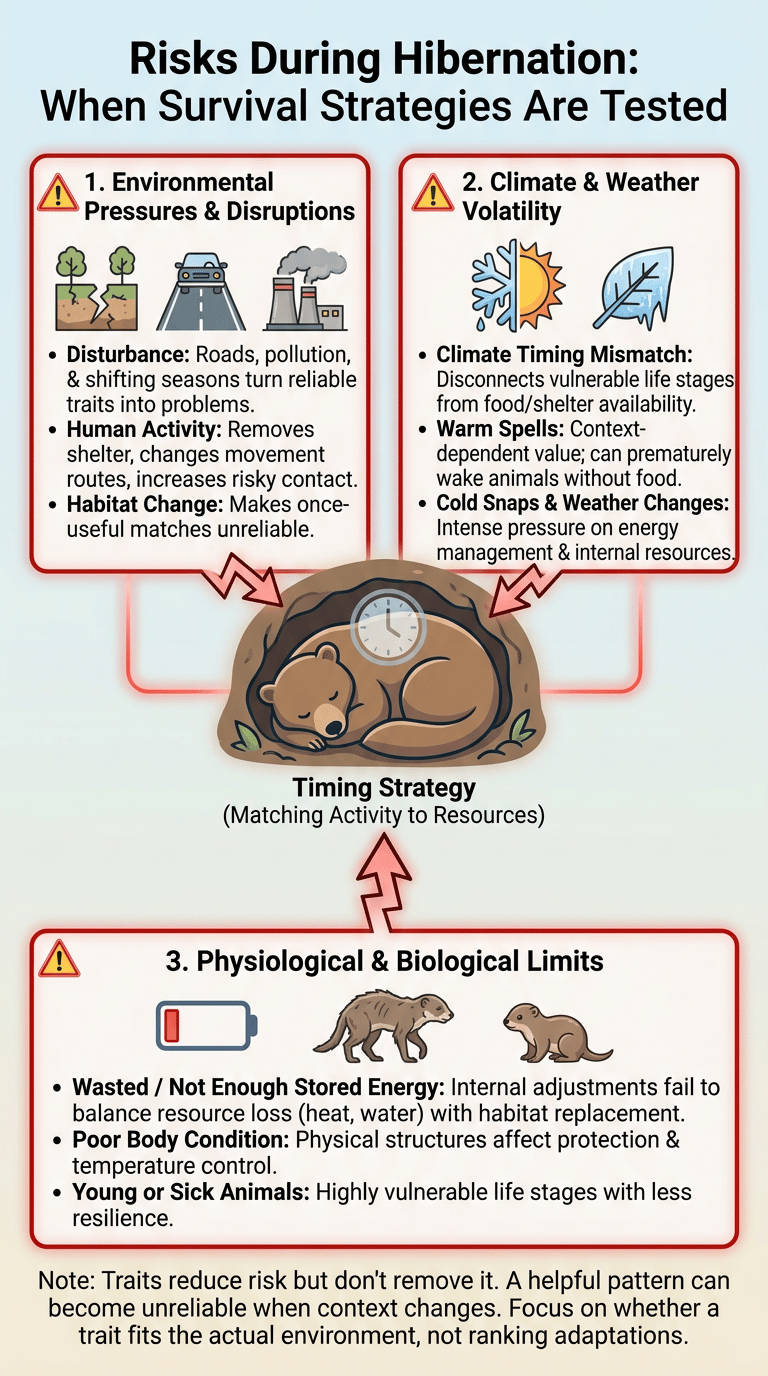 Animals That Hibernate infographic