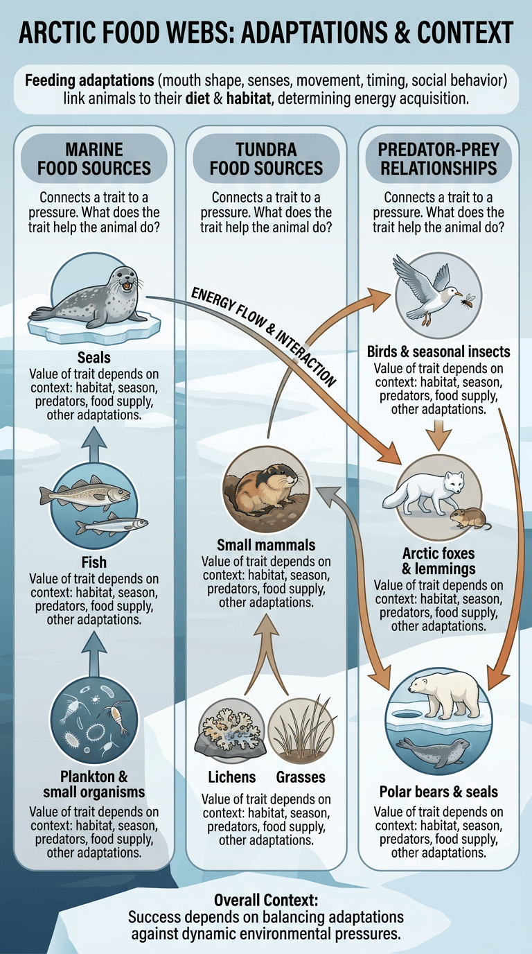Animals That Live in the Arctic infographic