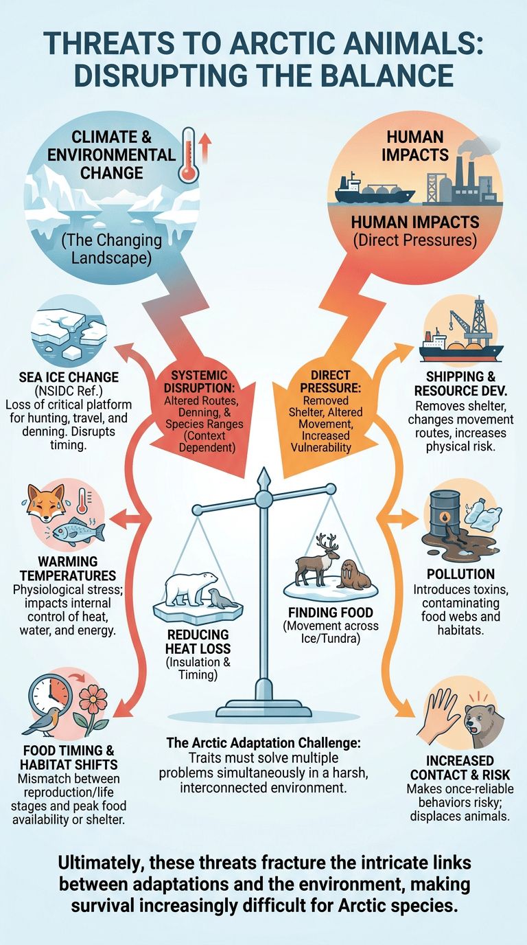 Animals That Live in the Arctic infographic