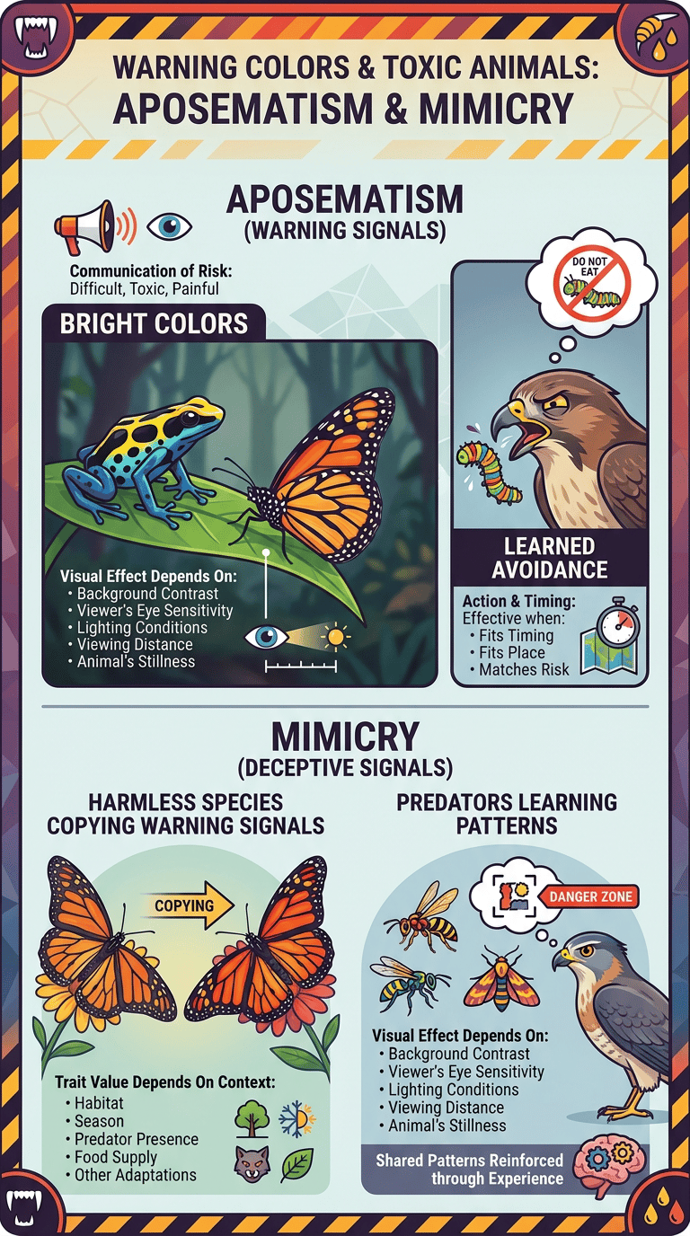 Animals With Venom vs Poison infographic