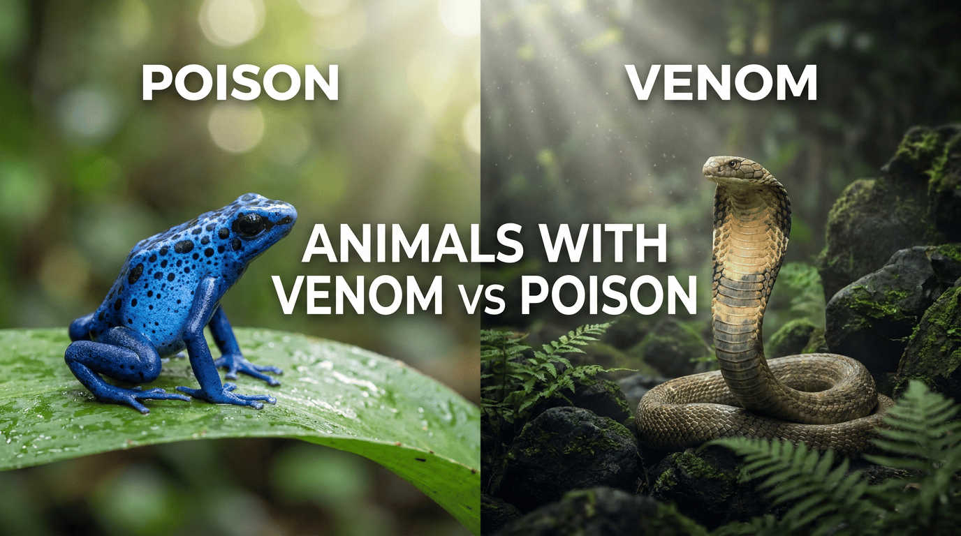 Animals With Venom vs Poison featured image