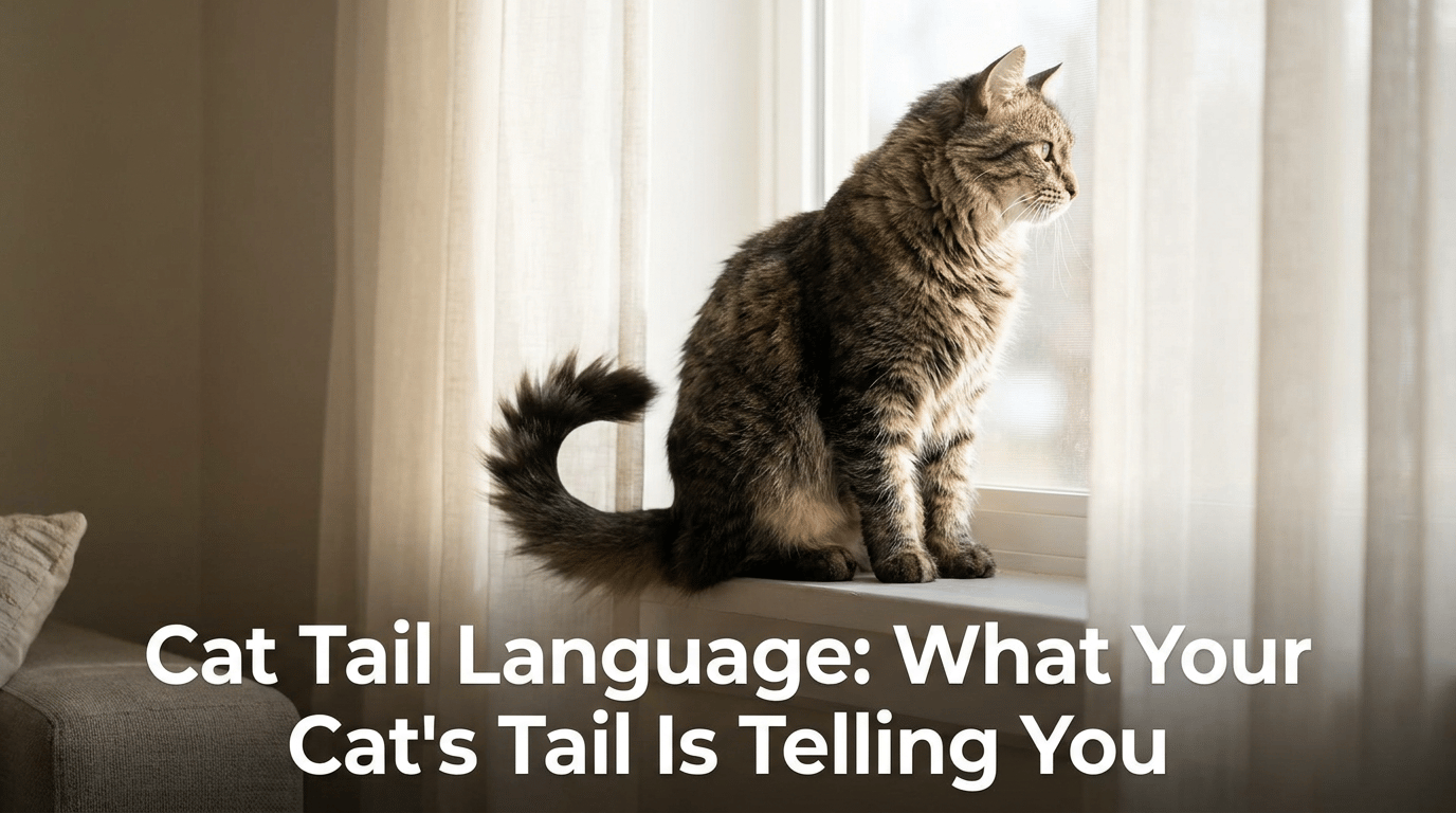 Cat Tail Language: What Your Cat's Tail Is Telling You featured image
