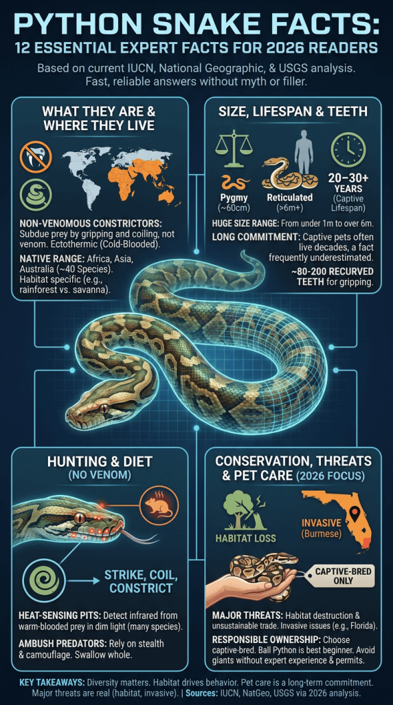 Bull Python Teeth Python Snake Facts: 12 Essential Expert Facts for 2026 Readers
