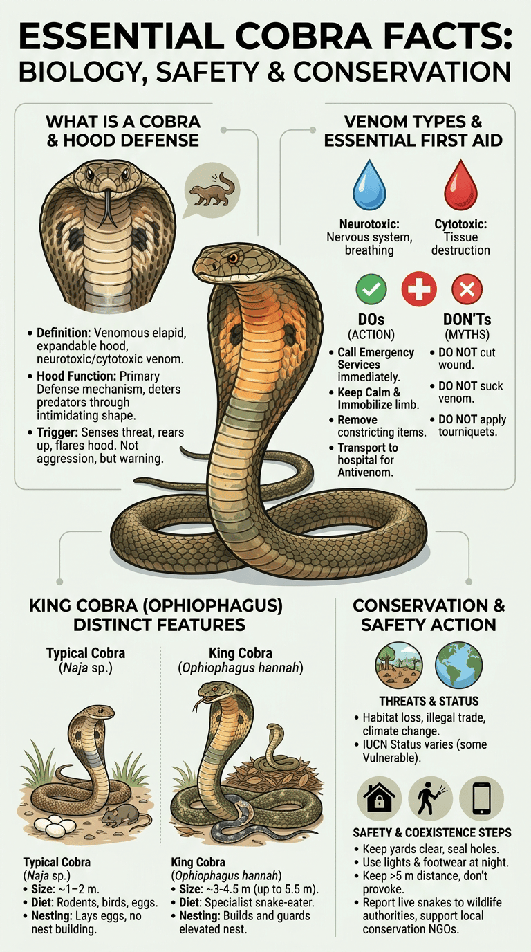 Cobra snake facts