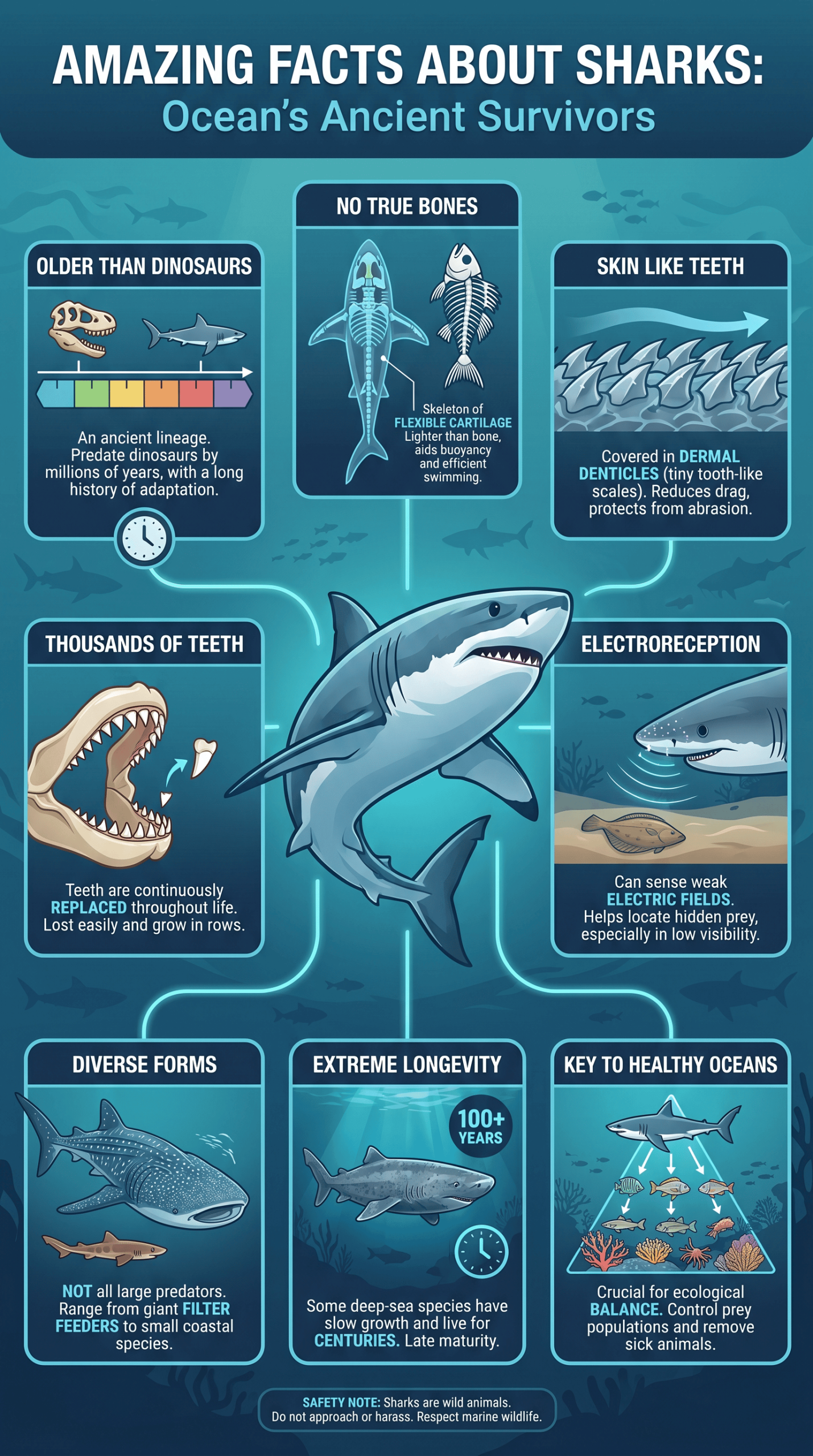interesting facts about sharks