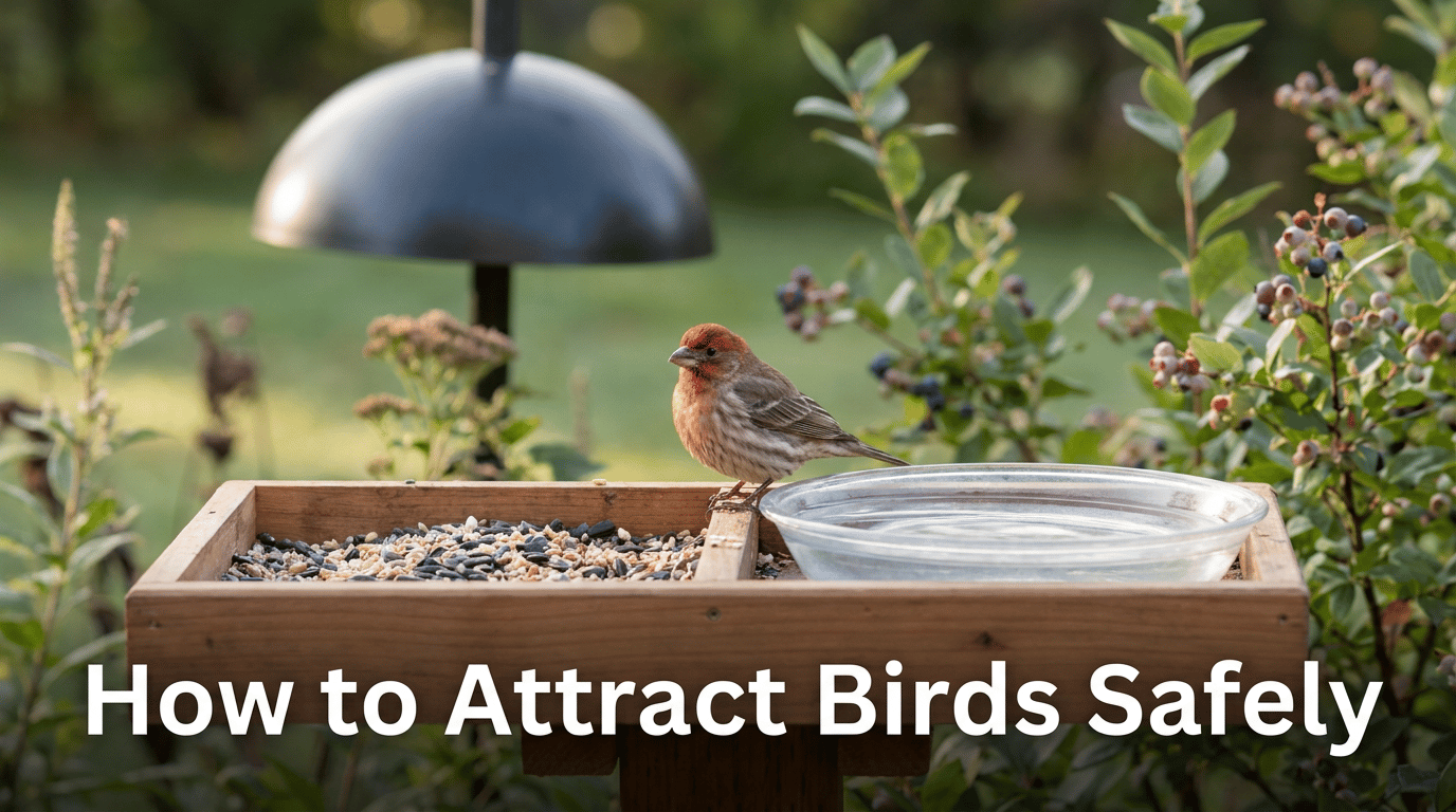 How to Attract Birds Safely featured image