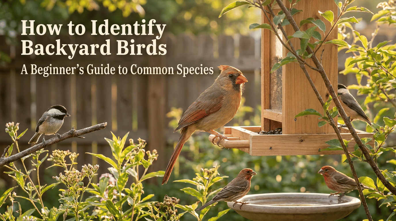 How to Identify Backyard Birds featured image