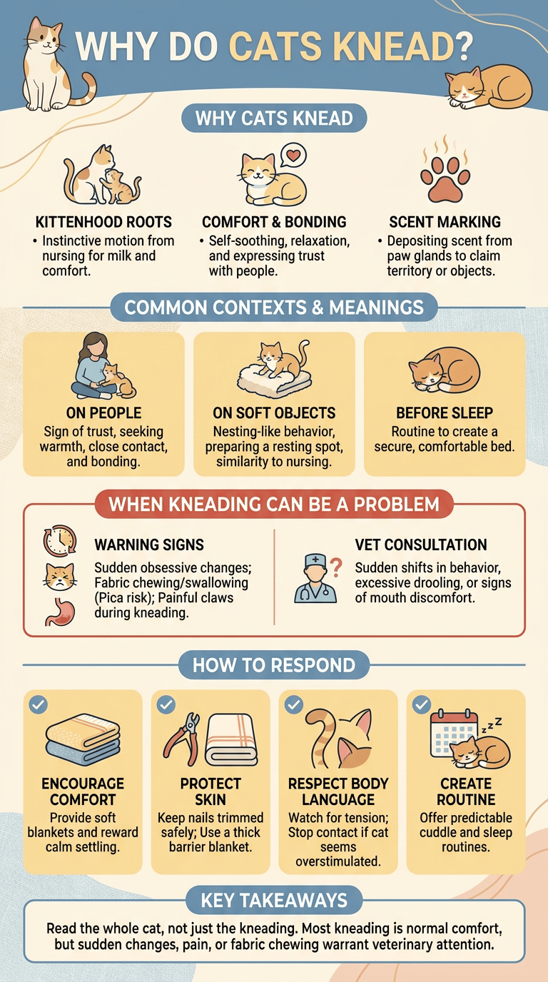 Why Do Cats Knead? infographic