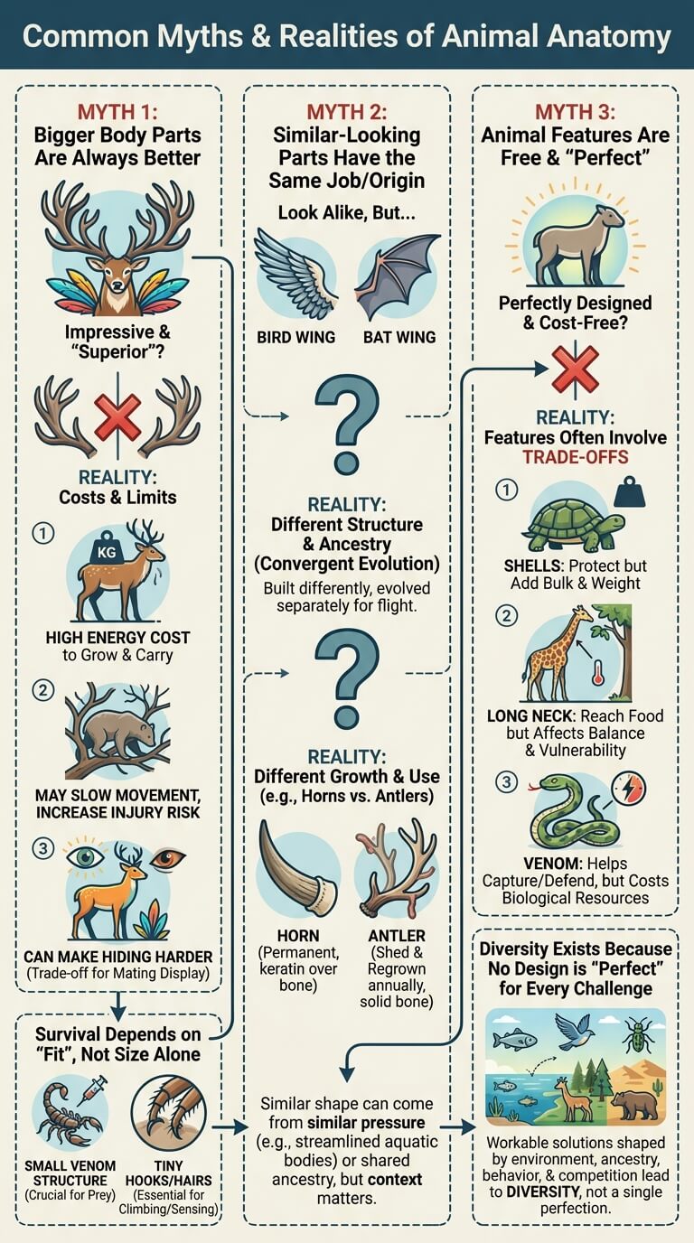 Common Myths and Misunderstandings About Animal Body Parts