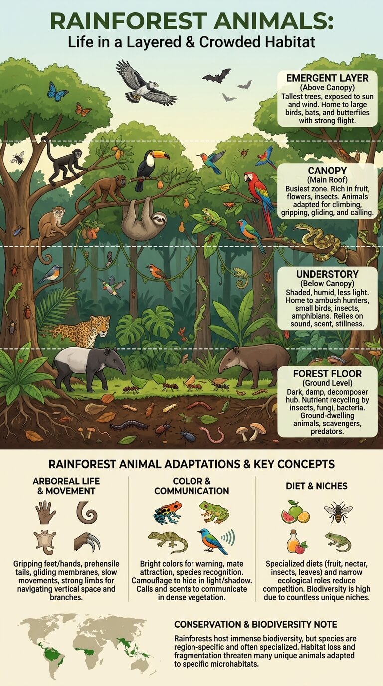 Rainforest Animals