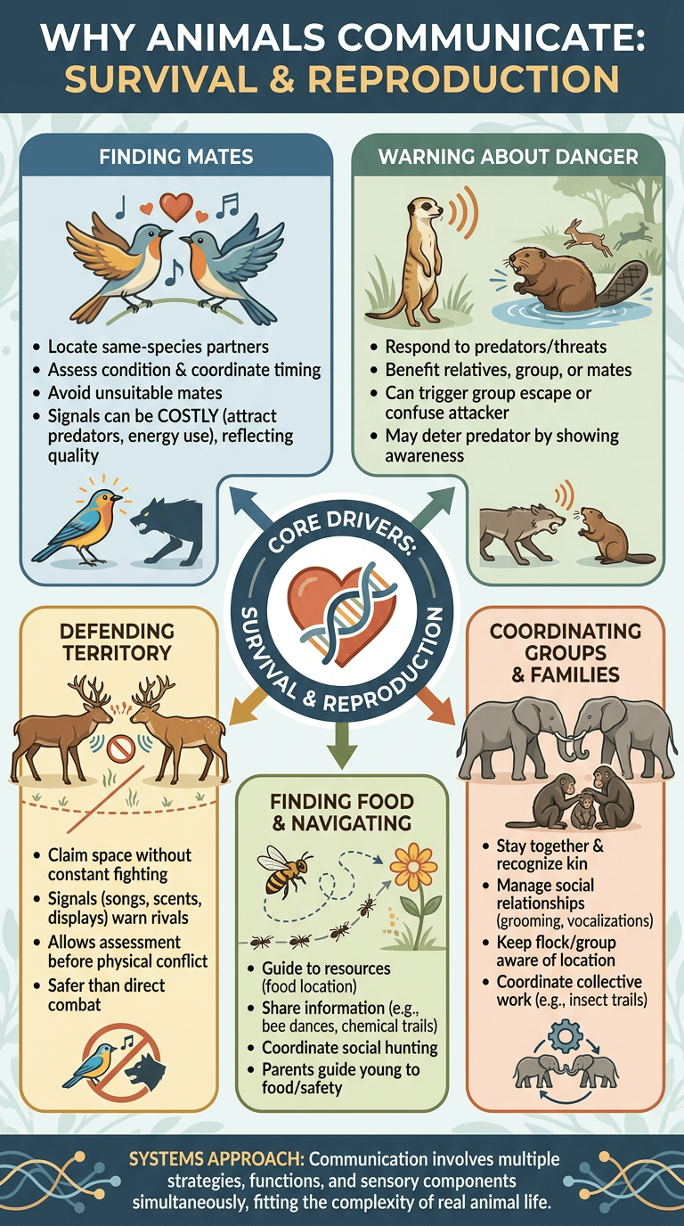 Animal Communication: How Animals Send Signals infographic section 2