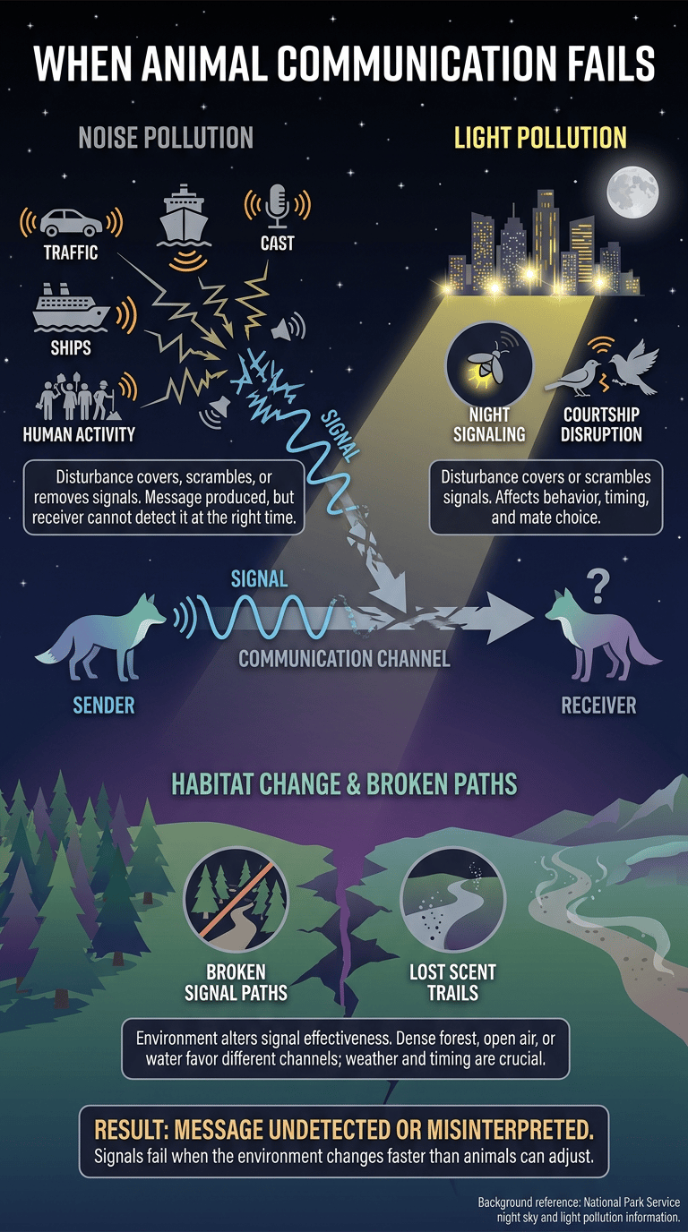 Animal Communication: How Animals Send Signals infographic