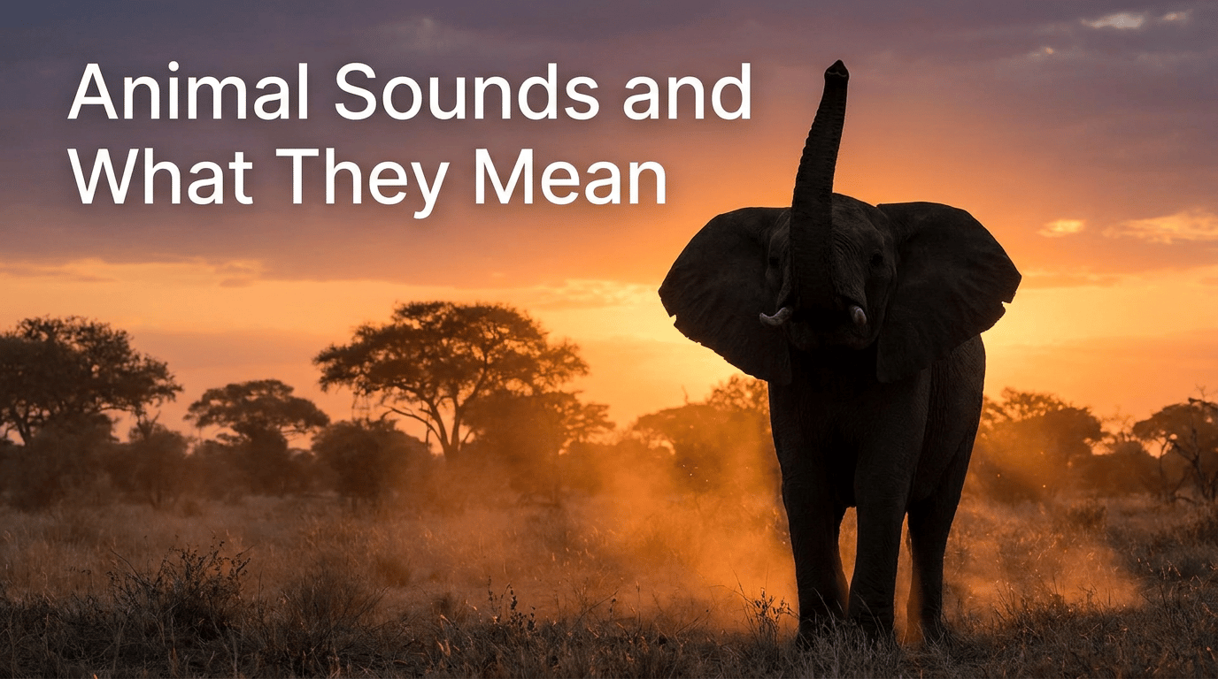 Animal Sounds and What They Mean featured image