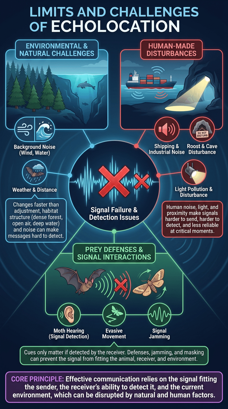 Animals That Use Echolocation infographic
