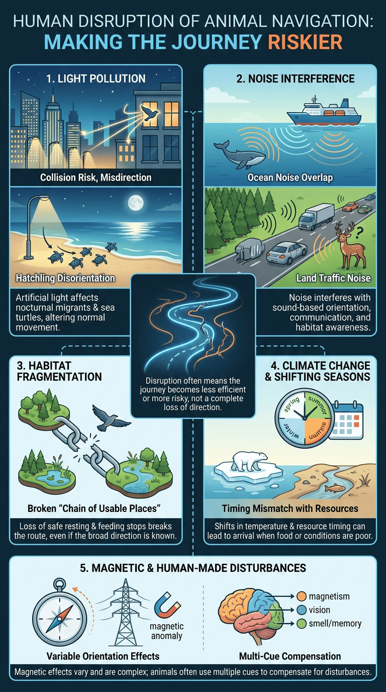 How Animals Find Their Way During Migration infographic section 3