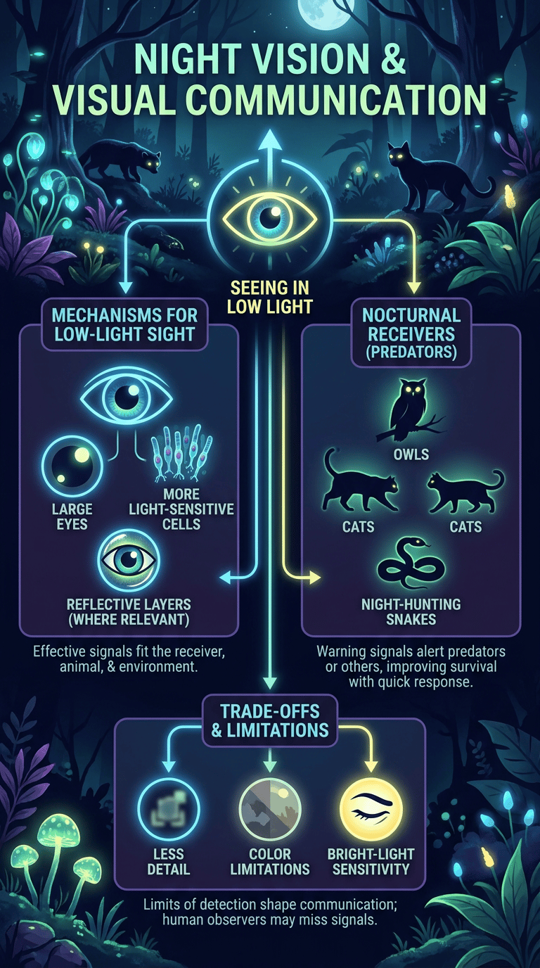 How Animals See the World infographic