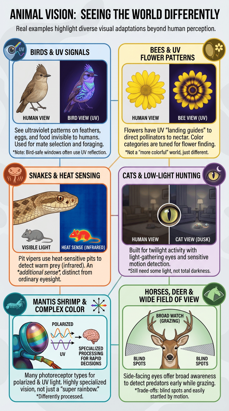 How Animals See the World infographic section 3
