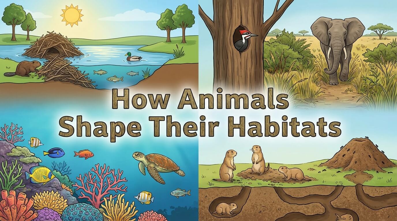 How Animals Shape Their Habitats thumbnail