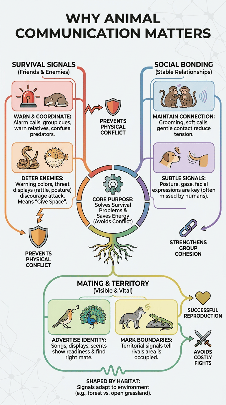 How Do Animals Communicate? infographic section 1