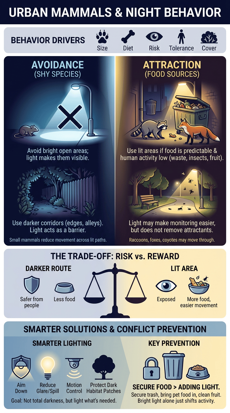 How Light Pollution Affects Animals infographic section 2