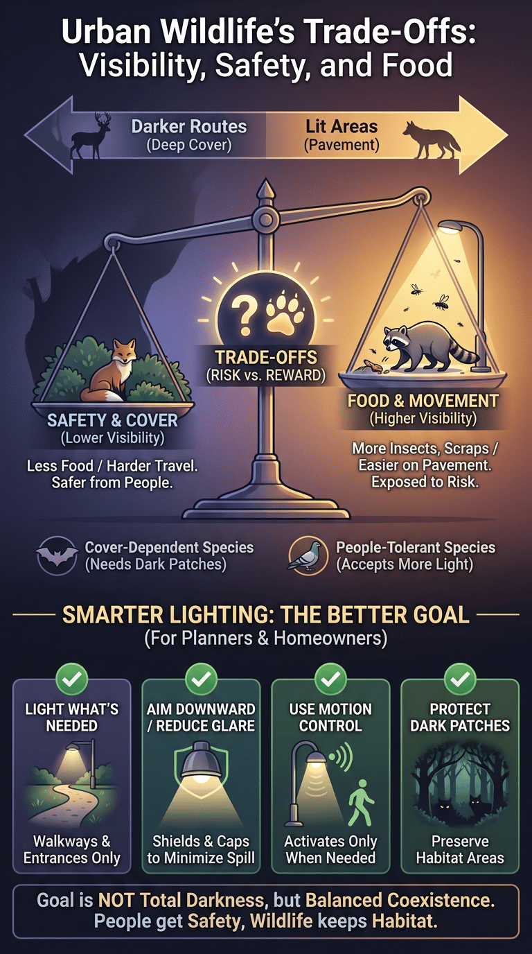 How Light Pollution Affects Animals infographic section 3