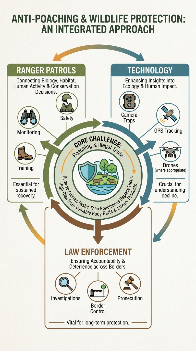 Poaching and Wildlife infographic
