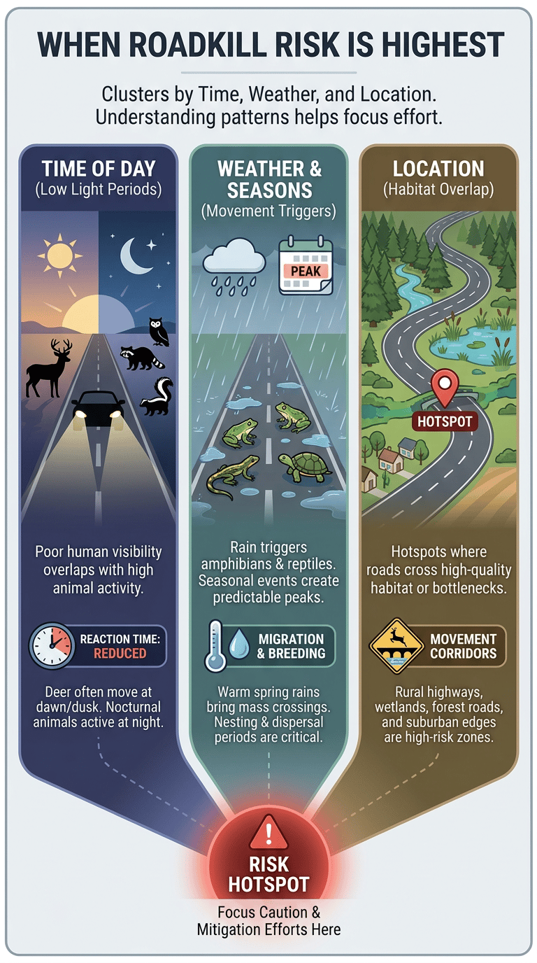 Roadkill and Wildlife infographic section 2