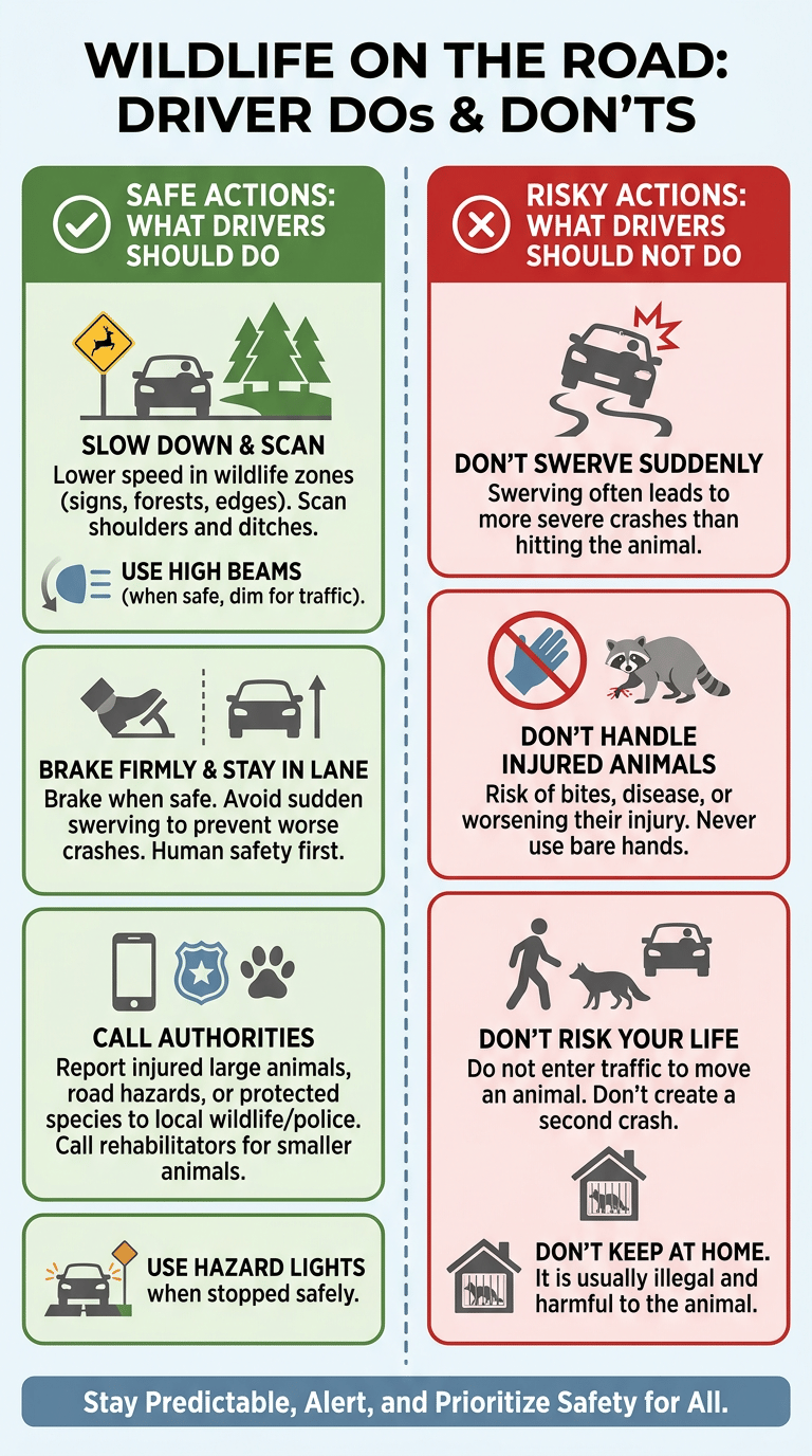 Roadkill and Wildlife infographic section 3