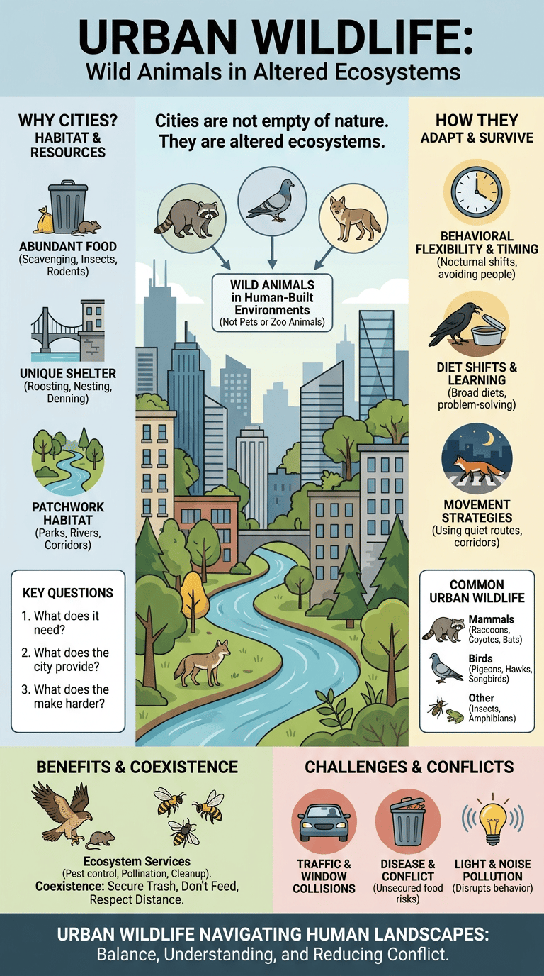 Urban Wildlife infographic full article