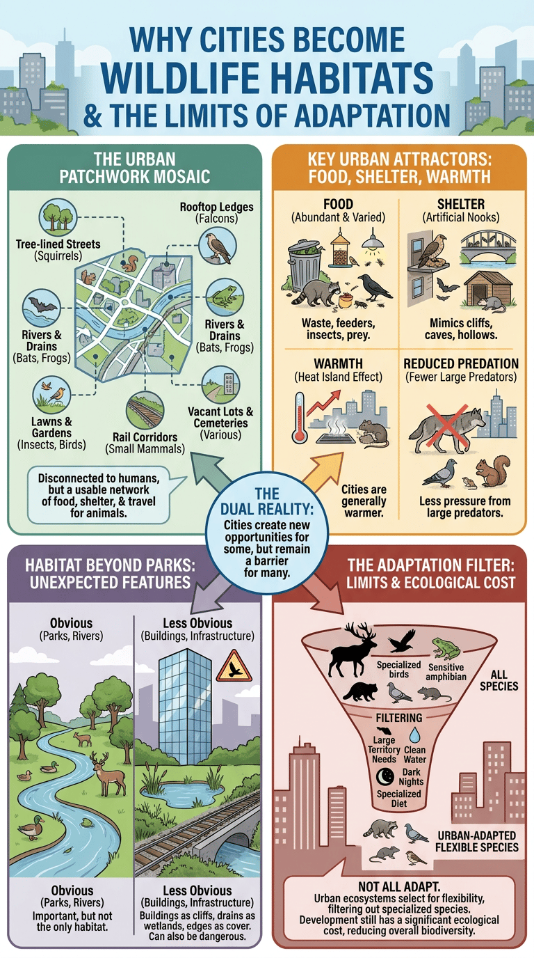 Urban Wildlife infographic section 1