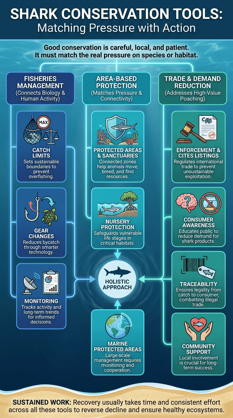 Why Are Sharks Important to the Ocean? infographic