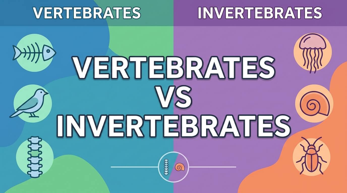 Vertebrates vs Invertebrates