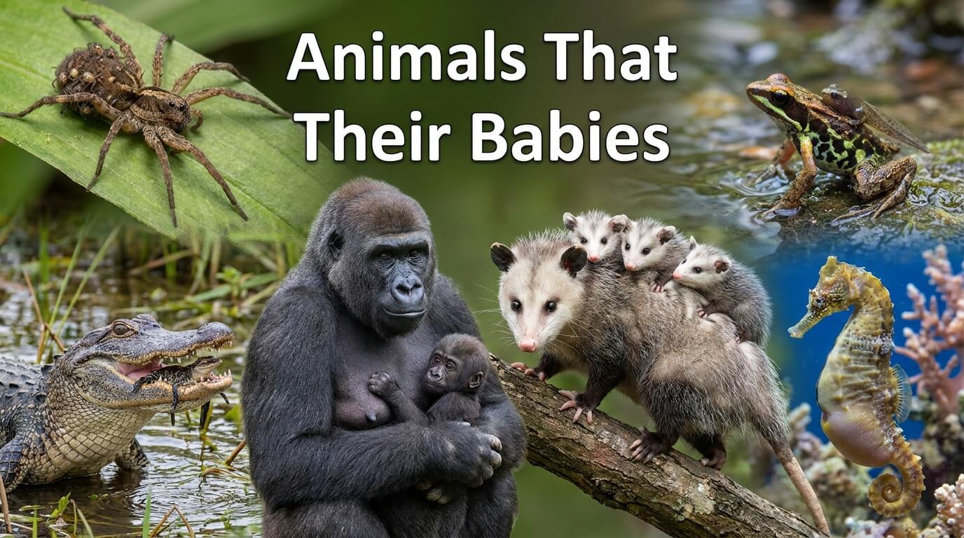 Animals That Carry Their Babies