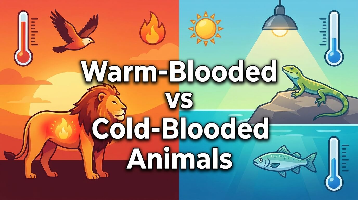 Warm-Blooded vs Cold-Blooded Animals